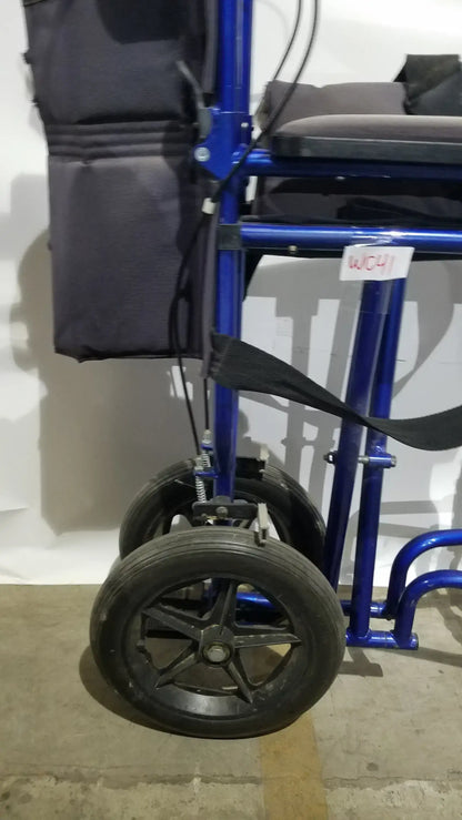 Reuse Medical Equipment Drive Medical Expedition Folding Manual Wheelchair - Lightweight Black Comfort Seat Wheelchairs, second-hand product photo 21