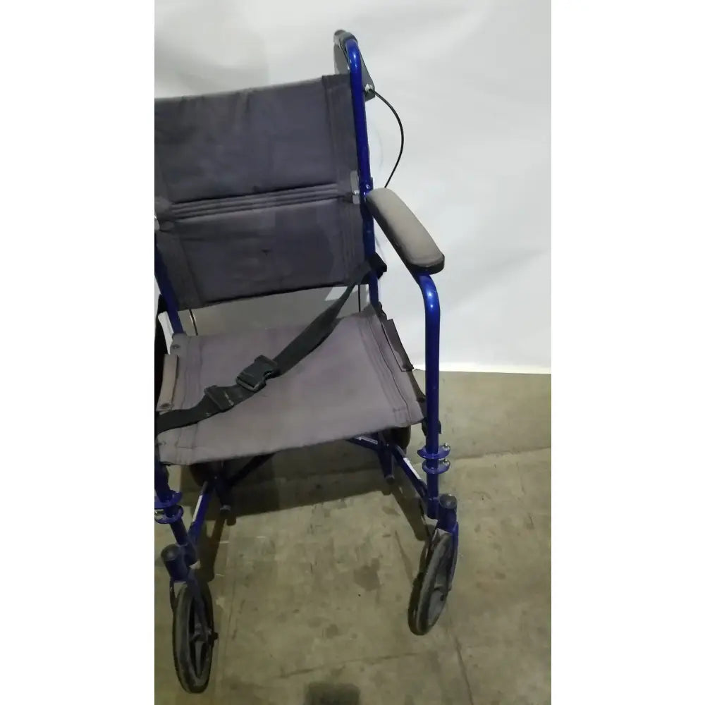 Reuse Medical Equipment Drive Medical Expedition Folding Manual Wheelchair - Lightweight Black Comfort Seat Wheelchairs, second-hand product photo 12