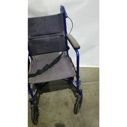 Reuse Medical Equipment Drive Medical Expedition Folding Manual Wheelchair - Lightweight Black Comfort Seat Wheelchairs, second-hand product photo 12