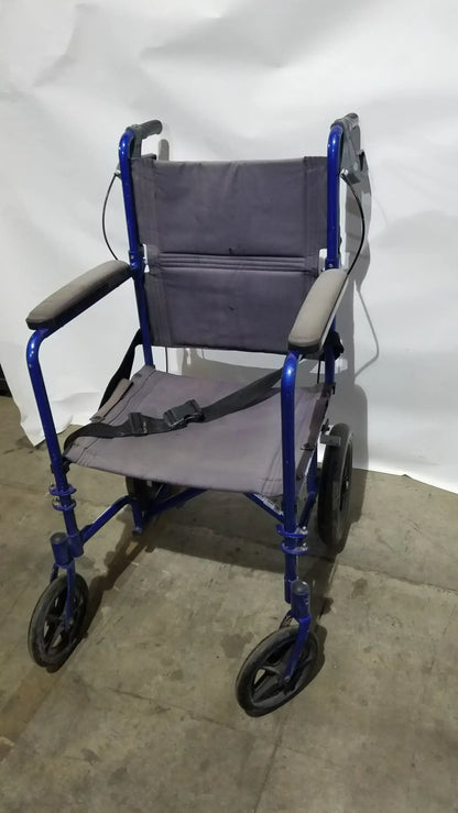Reuse Medical Equipment Drive Medical Expedition Folding Manual Wheelchair - Lightweight Black Comfort Seat Wheelchairs, second-hand product photo 11