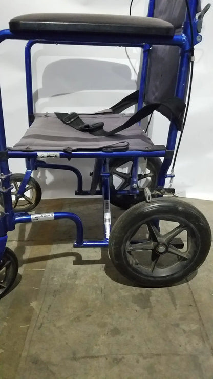 Reuse Medical Equipment Drive Medical Expedition Folding Manual Wheelchair - Lightweight Black Comfort Seat Wheelchairs, second-hand product photo 9
