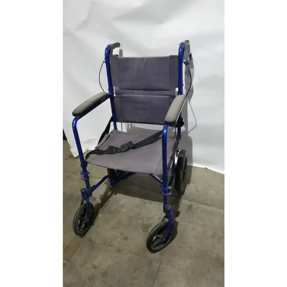 Reuse Medical Equipment Drive Medical Expedition Folding Manual Wheelchair - Lightweight Black Comfort Seat Wheelchairs, second-hand product photo 11