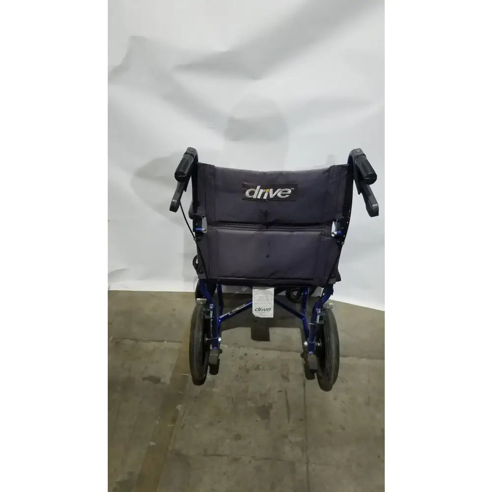 Reuse Medical Equipment Drive Medical Expedition Folding Manual Wheelchair - Lightweight Black Comfort Seat Wheelchairs, second-hand product photo 6