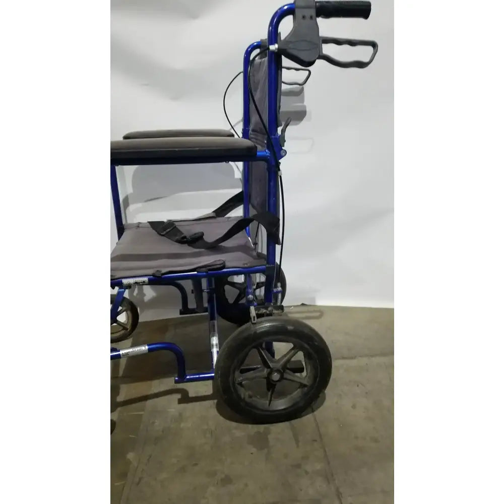 Reuse Medical Equipment Drive Medical Expedition Folding Manual Wheelchair - Lightweight Black Comfort Seat Wheelchairs, second-hand product photo 7