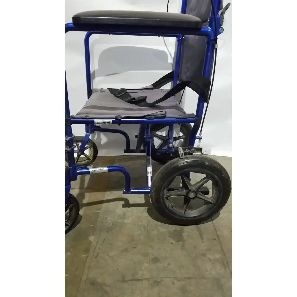 Reuse Medical Equipment Drive Medical Expedition Folding Manual Wheelchair - Lightweight Black Comfort Seat Wheelchairs, second-hand product photo 9