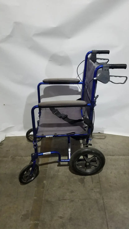 Reuse Medical Equipment Drive Medical Expedition Folding Manual Wheelchair - Lightweight Black Comfort Seat Wheelchairs, second-hand product photo 8