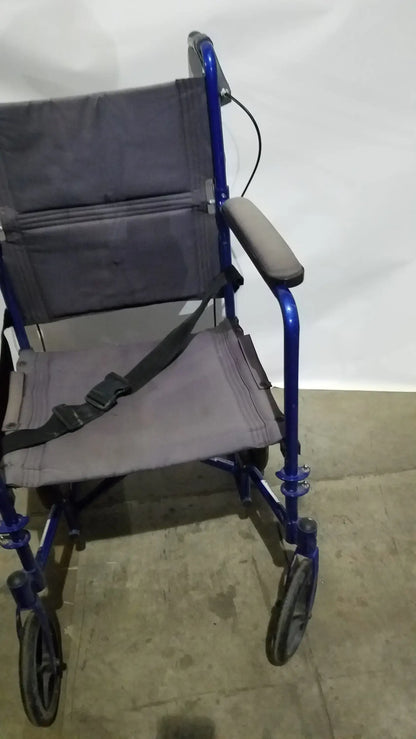 Reuse Medical Equipment Drive Medical Expedition Folding Manual Wheelchair - Lightweight Black Comfort Seat Wheelchairs, second-hand product photo 12