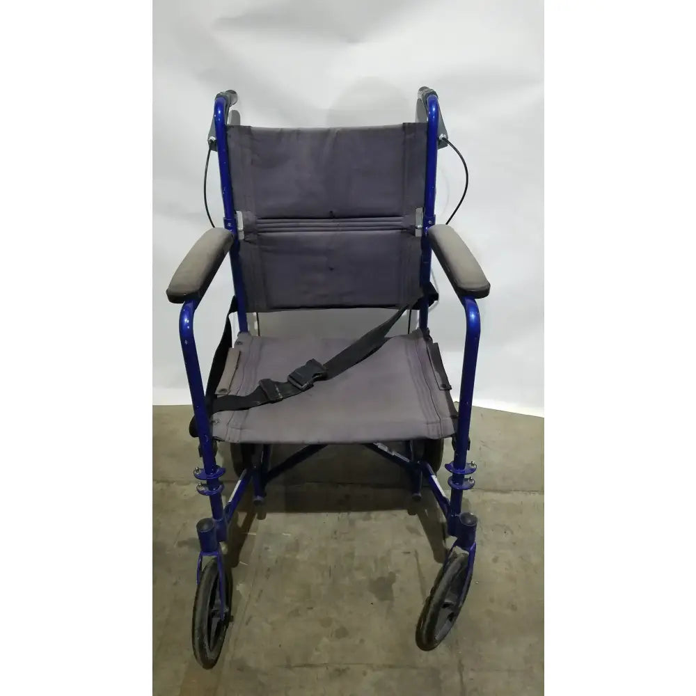 Reuse Medical Equipment Drive Medical Expedition Folding Manual Wheelchair - Lightweight Black Comfort Seat Wheelchairs, second-hand product photo 16