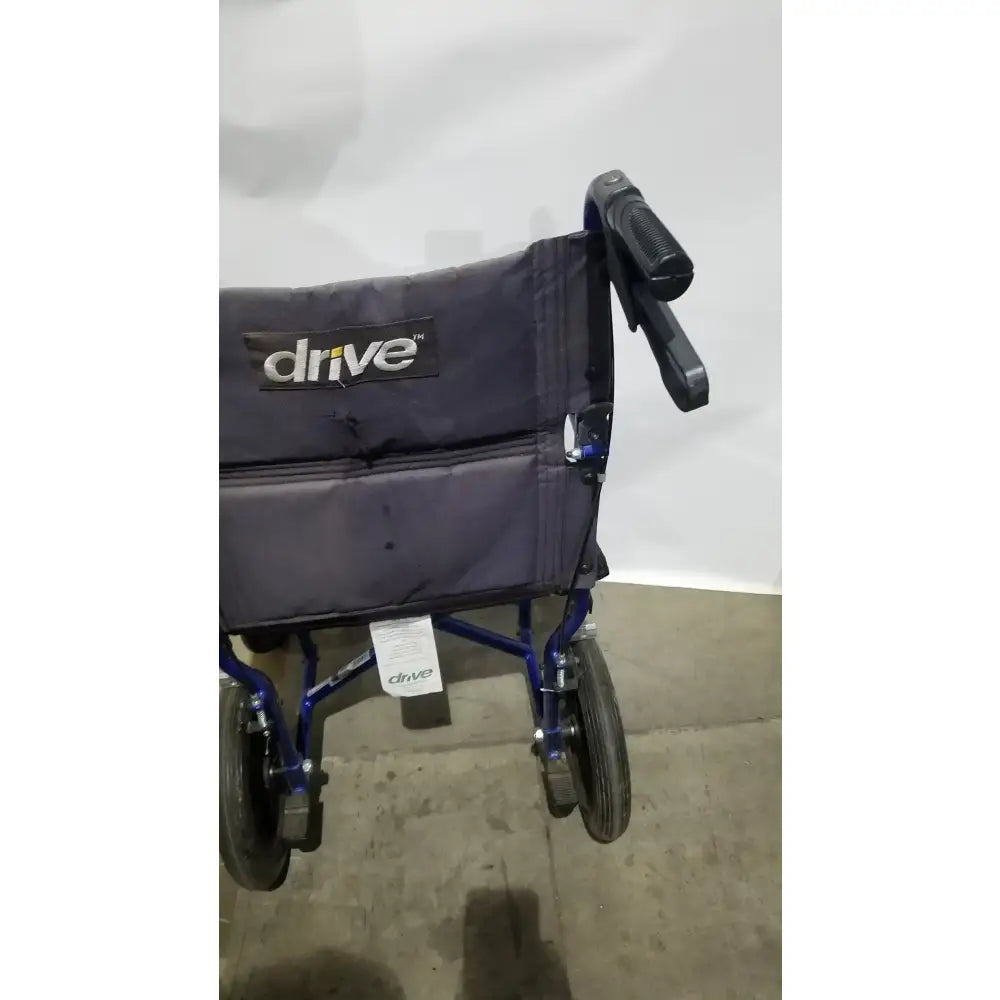 Reuse Medical Equipment Drive Medical Expedition Folding Manual Wheelchair - Lightweight Black Comfort Seat Wheelchairs, second-hand product photo 3