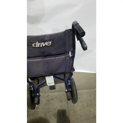 Reuse Medical Equipment Drive Medical Expedition Folding Manual Wheelchair - Lightweight Black Comfort Seat Wheelchairs, second-hand product photo 3