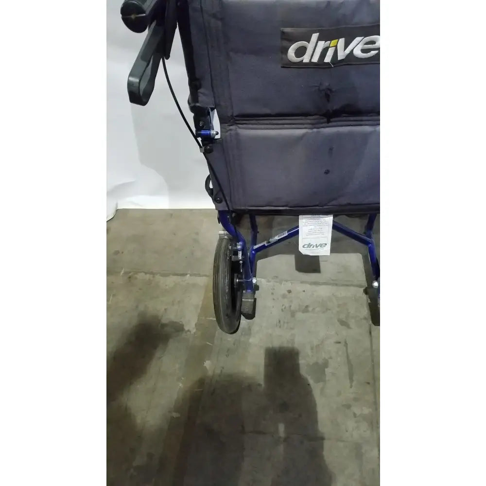 Reuse Medical Equipment Drive Medical Expedition Folding Manual Wheelchair - Lightweight Black Comfort Seat Wheelchairs, second-hand product photo 2