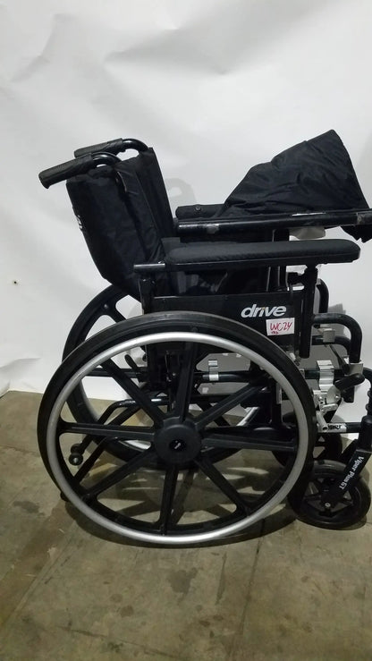 Reuse Medical Equipment Drive Medical Folding Manual Wheelchair - Black Comfort Seat Wheelchairs, second-hand product photo 21