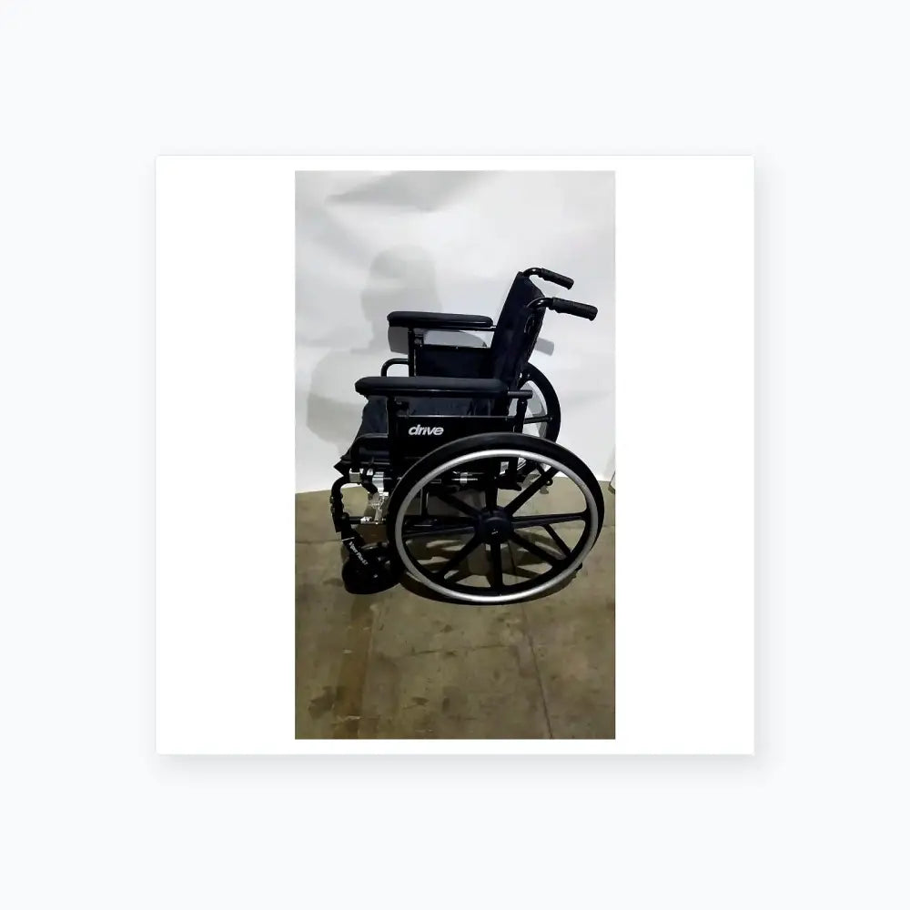 Reuse Medical Equipment Drive Medical Folding Manual Wheelchair - Black Comfort Seat Wheelchairs, second-hand product photo 9