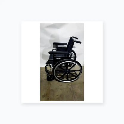 Reuse Medical Equipment Drive Medical Folding Manual Wheelchair - Black Comfort Seat Wheelchairs, second-hand product photo 9