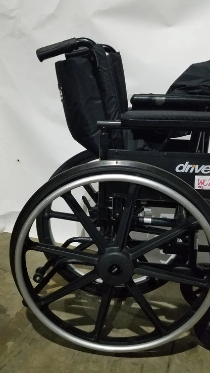 Reuse Medical Equipment Drive Medical Folding Manual Wheelchair - Black Comfort Seat Wheelchairs, second-hand product photo 16