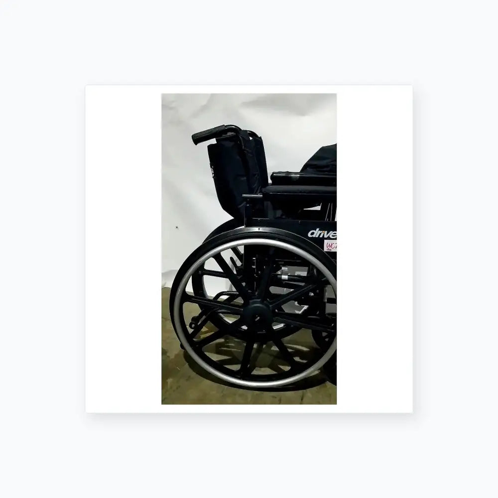 Reuse Medical Equipment Drive Medical Folding Manual Wheelchair - Black Comfort Seat Wheelchairs, second-hand product photo 16