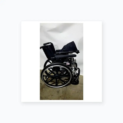 Reuse Medical Equipment Drive Medical Folding Manual Wheelchair - Black Comfort Seat Wheelchairs, second-hand product photo 22