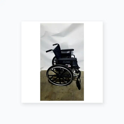 Reuse Medical Equipment Drive Medical Folding Manual Wheelchair - Black Comfort Seat Wheelchairs, second-hand product photo 1