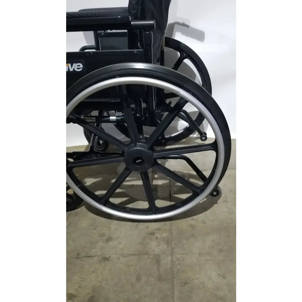 Reuse Medical Equipment Drive Medical Folding Manual Wheelchair - Black Comfort Seat Wheelchairs, second-hand product photo 6