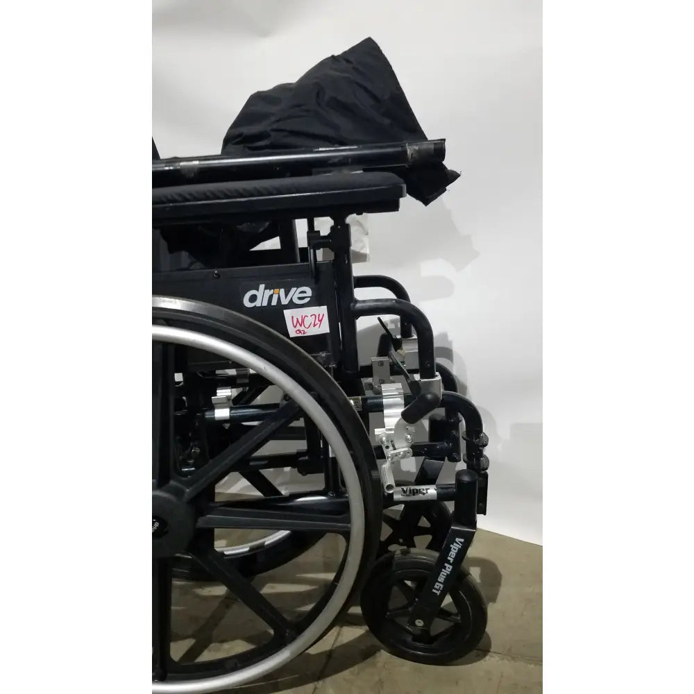 Reuse Medical Equipment Drive Medical Folding Manual Wheelchair - Black Comfort Seat Wheelchairs, second-hand product photo 18