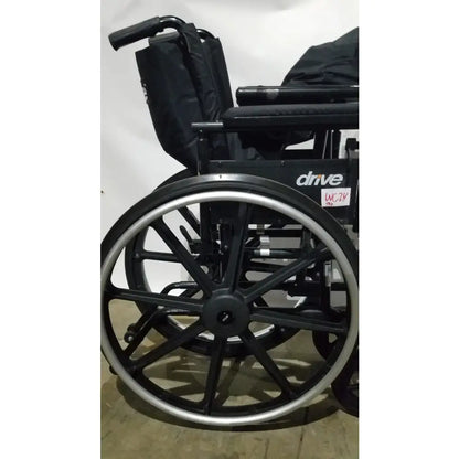 Reuse Medical Equipment Drive Medical Folding Manual Wheelchair - Black Comfort Seat Wheelchairs, second-hand product photo 17