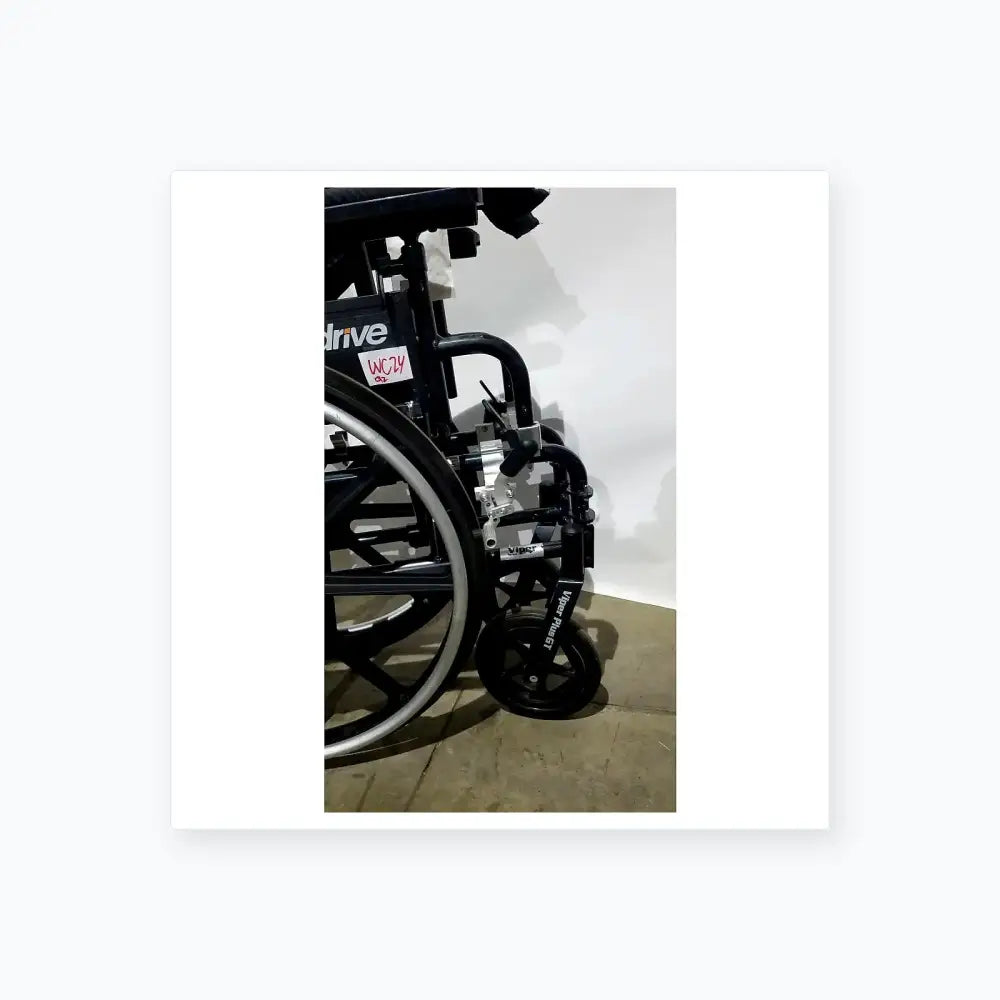 Reuse Medical Equipment Drive Medical Folding Manual Wheelchair - Black Comfort Seat Wheelchairs, second-hand product photo 19