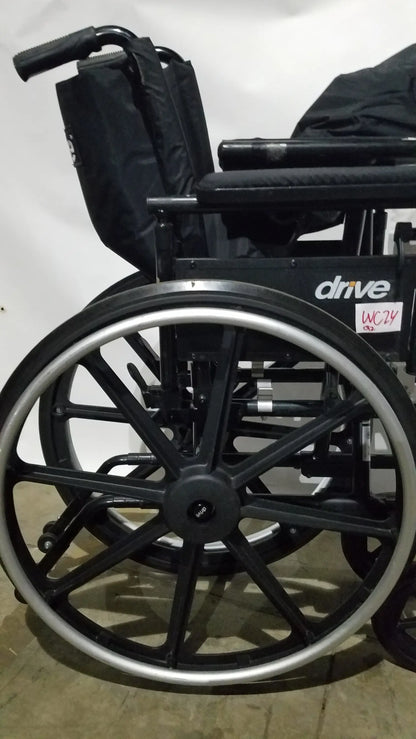 Reuse Medical Equipment Drive Medical Folding Manual Wheelchair - Black Comfort Seat Wheelchairs, second-hand product photo 17