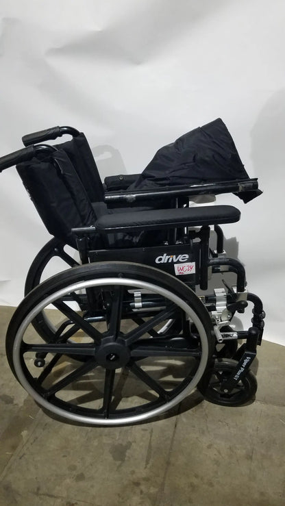 Reuse Medical Equipment Drive Medical Folding Manual Wheelchair - Black Comfort Seat Wheelchairs, second-hand product photo 22