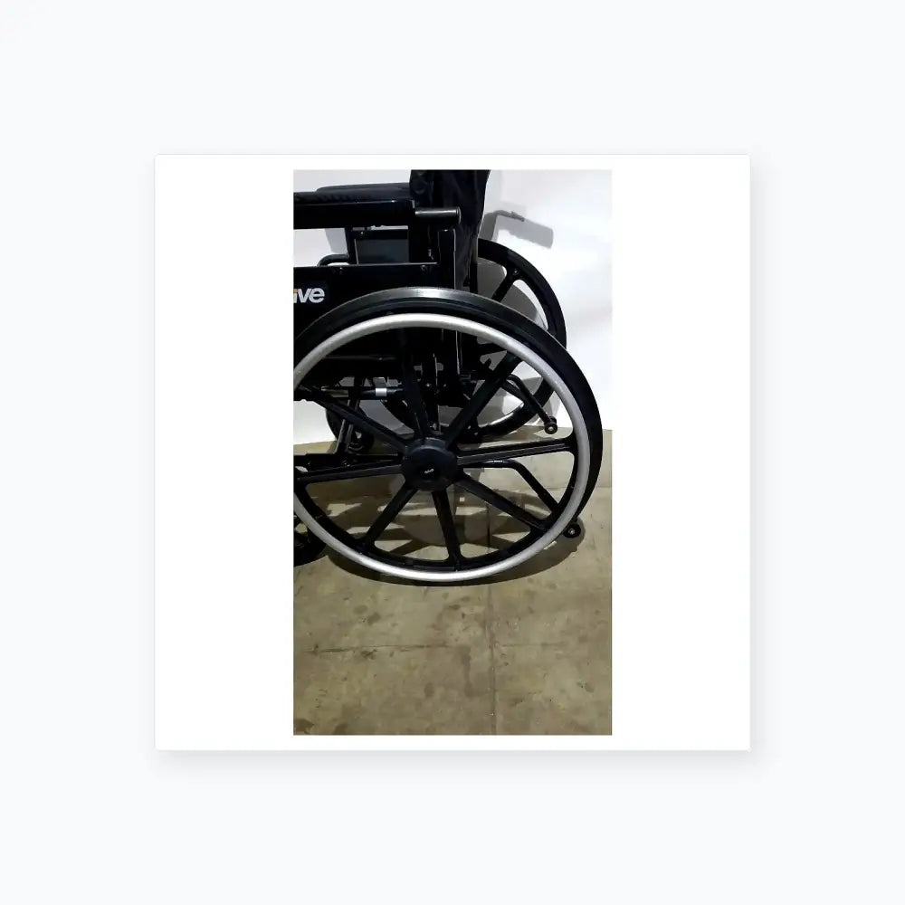 Reuse Medical Equipment Drive Medical Folding Manual Wheelchair - Black Comfort Seat Wheelchairs, second-hand product photo 6