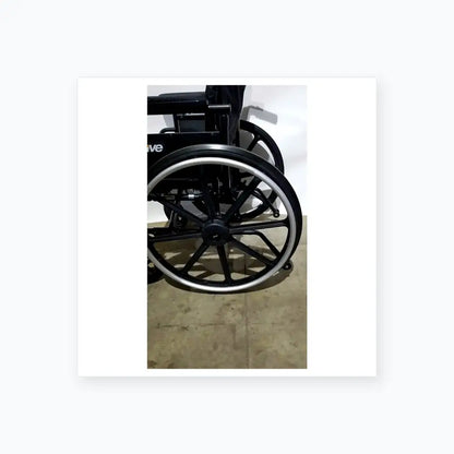 Reuse Medical Equipment Drive Medical Folding Manual Wheelchair - Black Comfort Seat Wheelchairs, second-hand product photo 6