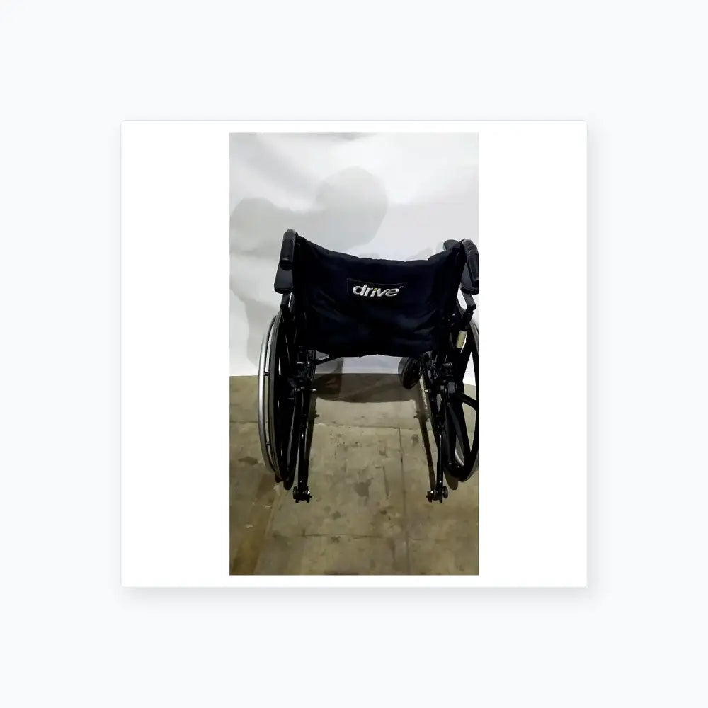 Reuse Medical Equipment Drive Medical Folding Manual Wheelchair - Black Comfort Seat Wheelchairs, second-hand product photo 5