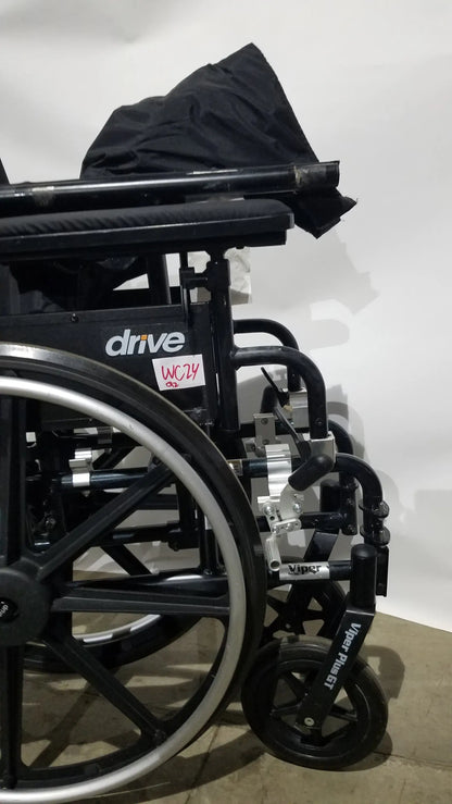 Reuse Medical Equipment Drive Medical Folding Manual Wheelchair - Black Comfort Seat Wheelchairs, second-hand product photo 18