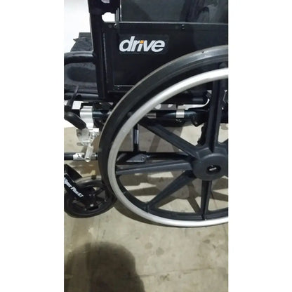 Reuse Medical Equipment Drive Medical Folding Manual Wheelchair - Black Comfort Seat Wheelchairs, second-hand product photo 7