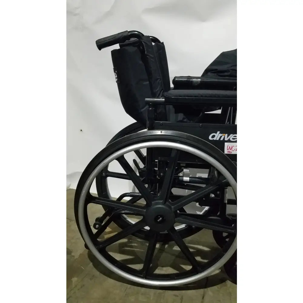 Reuse Medical Equipment Drive Medical Folding Manual Wheelchair - Black Comfort Seat Wheelchairs, second-hand product photo 16