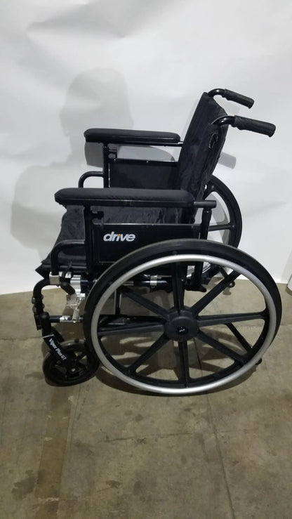 Reuse Medical Equipment Drive Medical Folding Manual Wheelchair - Black Comfort Seat Wheelchairs, second-hand product photo 9