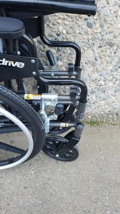 Reuse Medical Equipment Drive Medical M3 Folding Manual Wheelchair Wheelchairs, second-hand product photo 17