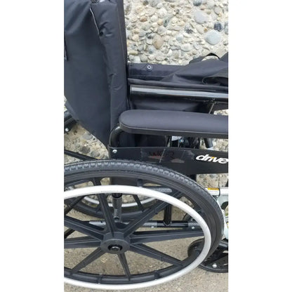 Reuse Medical Equipment Drive Medical M3 Folding Manual Wheelchair Wheelchairs, second-hand product photo 16