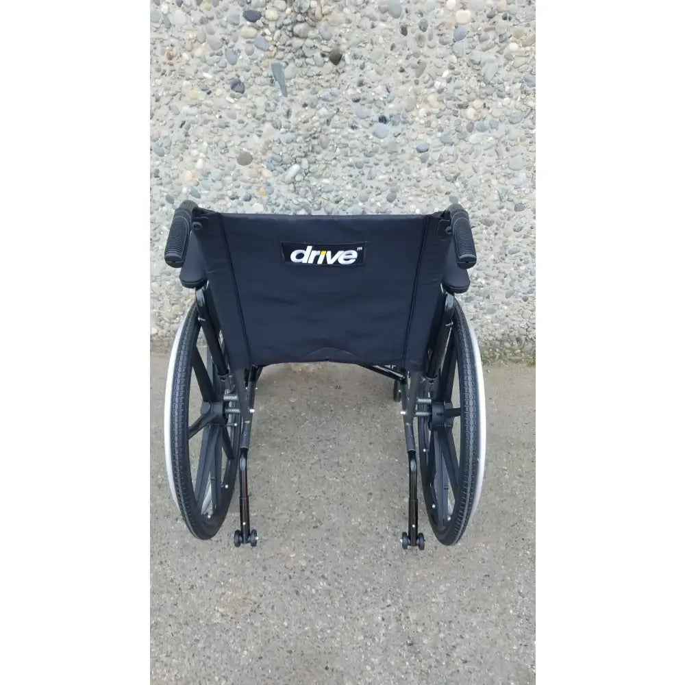 Reuse Medical Equipment Drive Medical M3 Folding Manual Wheelchair Wheelchairs, second-hand product photo 2