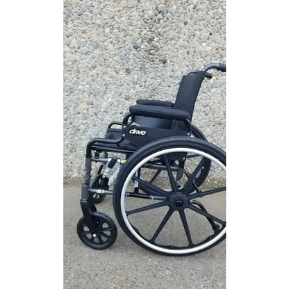 Reuse Medical Equipment Drive Medical M3 Folding Manual Wheelchair Wheelchairs, second-hand product photo 5