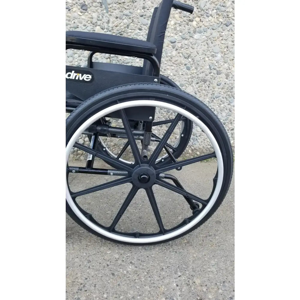 Reuse Medical Equipment Drive Medical M3 Folding Manual Wheelchair Wheelchairs, second-hand product photo 6
