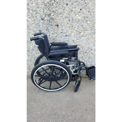 Reuse Medical Equipment Drive Medical M3 Sport Foldable Wheelchair – Manual, Lightweight Design Wheelchairs, second-hand product photo 1