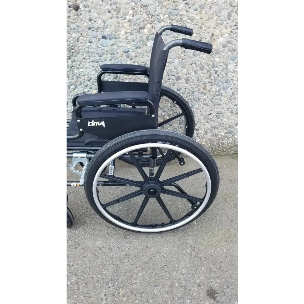 Reuse Medical Equipment Drive Medical M3 Sport Foldable Wheelchair – Manual, Lightweight Design Wheelchairs, second-hand product photo 11