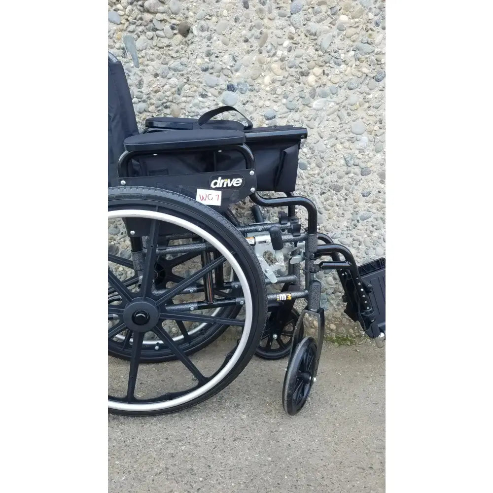 Reuse Medical Equipment Drive Medical M3 Sport Foldable Wheelchair – Manual, Lightweight Design Wheelchairs, second-hand product photo 3