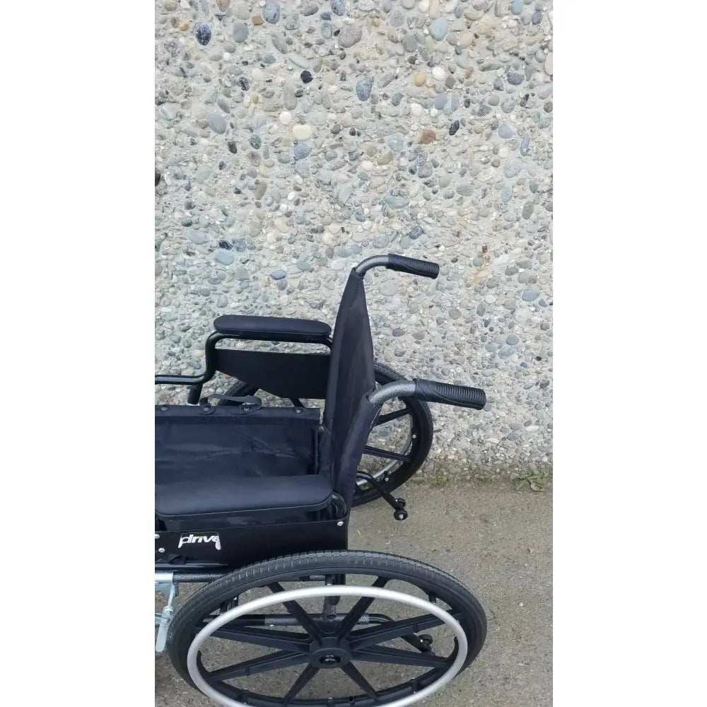 Reuse Medical Equipment Drive Medical M3 Sport Foldable Wheelchair – Manual, Lightweight Design Wheelchairs, second-hand product photo 10