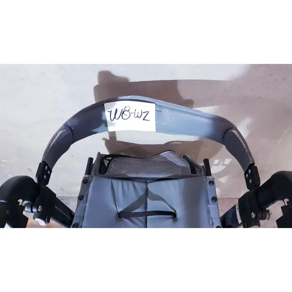 Drive Medical Nitro Aluminum Rollator Walker 10" Casters, Black & White Rollator Walker, second-hand product photo 5