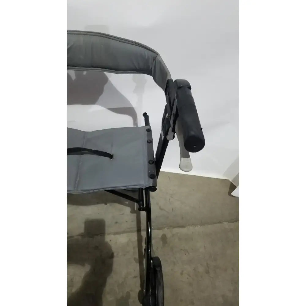 Reuse Medical Equipment Drive Medical Nitro Euro Rollator Tall Folding Walker 10266BK-T GRAY Adult Seat Walkers, second-hand product photo 8