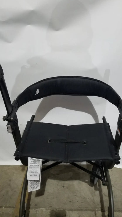 Reuse Medical Equipment Drive Medical Nitro Folding Rollator Walker - Black Frame with Padded Seat Walkers, second-hand product photo 14