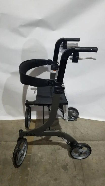 Reuse Medical Equipment Drive Medical Nitro Folding Rollator Walker - Black Frame with Padded Seat Walkers, second-hand product photo 11