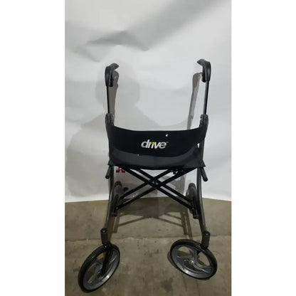 Reuse Medical Equipment Drive Medical Nitro Folding Rollator Walker - Black Frame with Padded Seat Walkers, second-hand product photo 6
