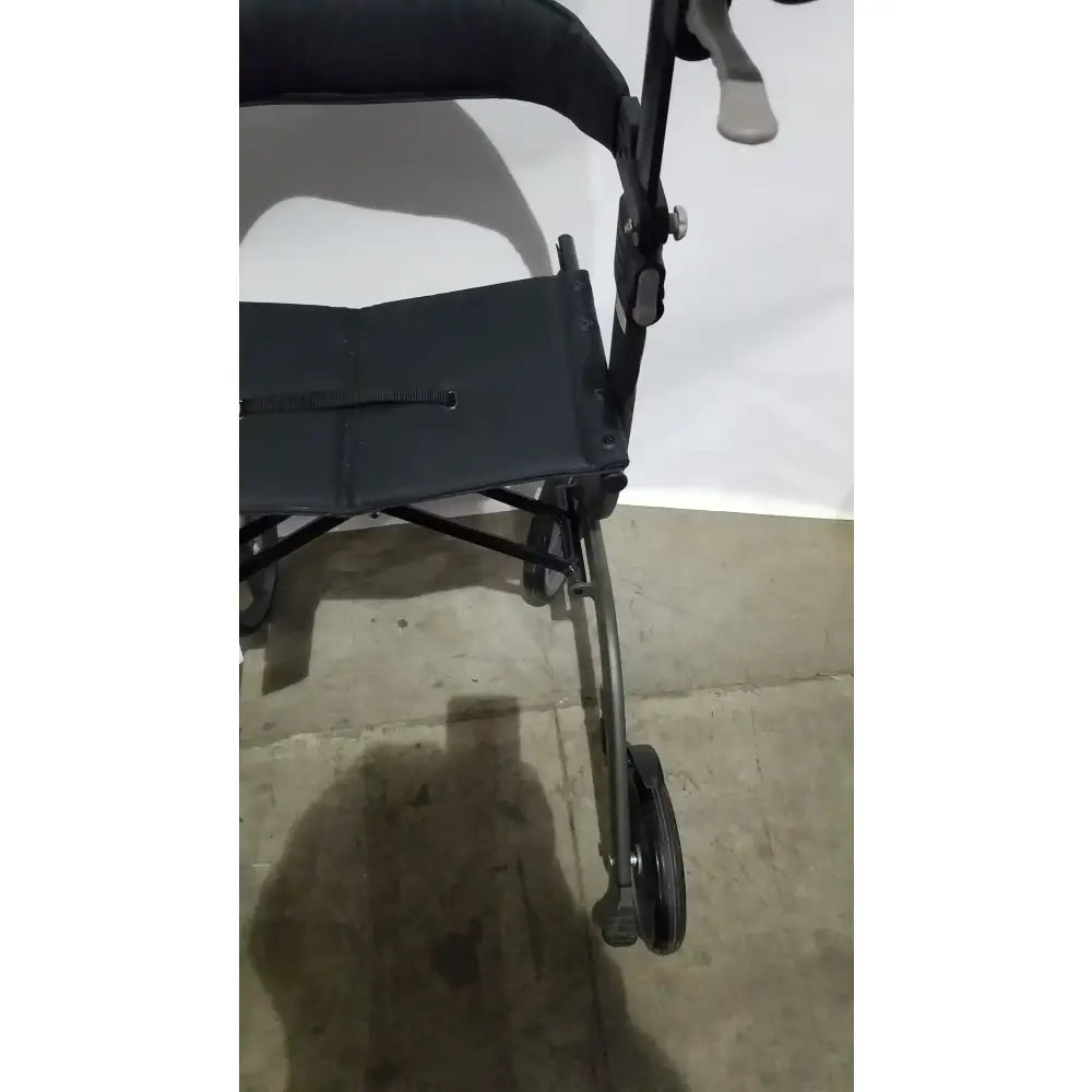Reuse Medical Equipment Drive Medical Nitro Folding Rollator Walker - Black Frame with Padded Seat Walkers, second-hand product photo 15